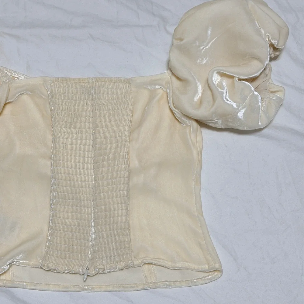 Reformation amina blouse